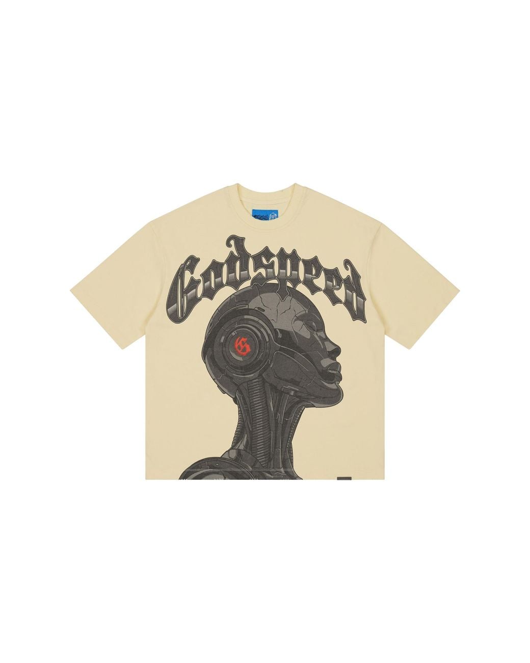 GODSPEED NEW YORK Black Alexa T-Shirt Ng "Bone" Gs735" for men