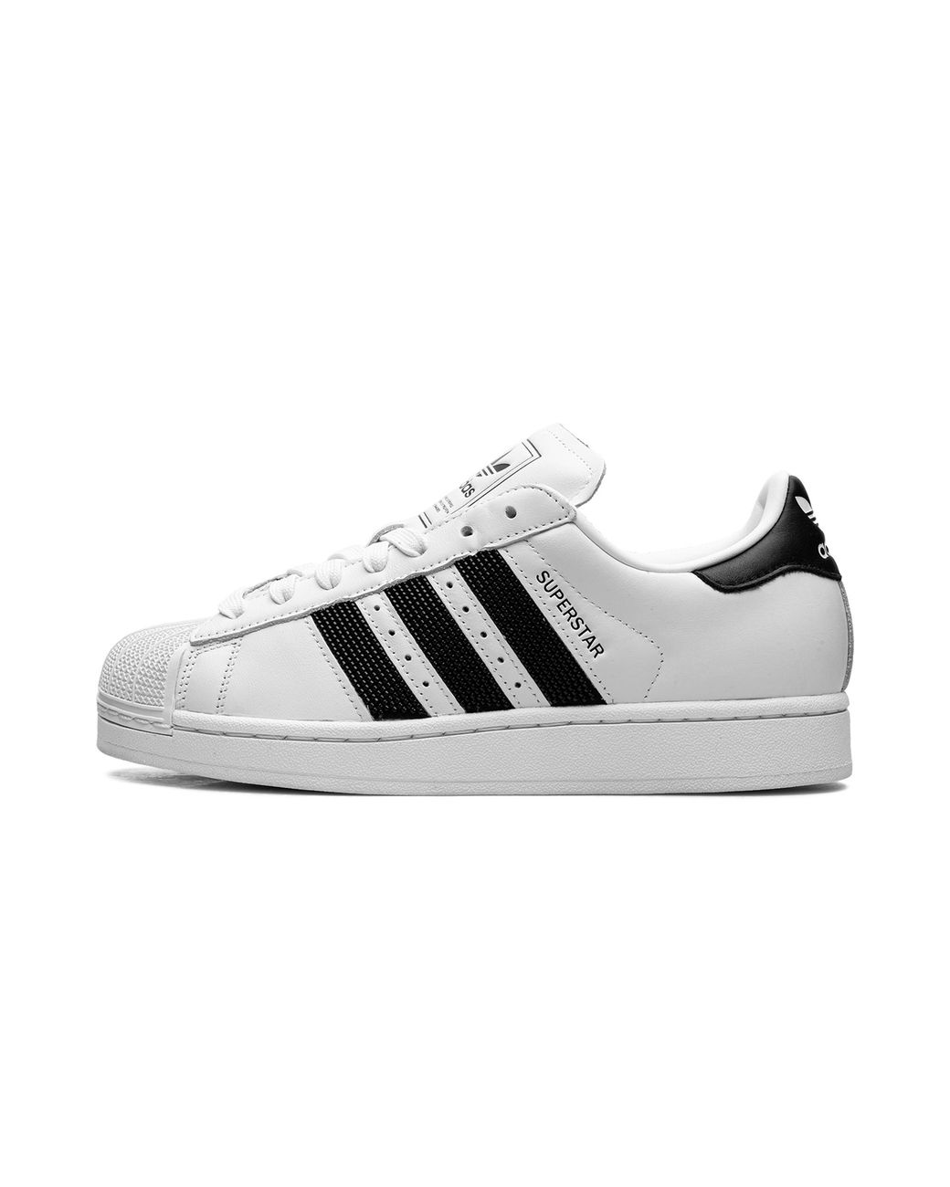 Adidas Black Superstar Ii Beaded Stripes" Jp9678"