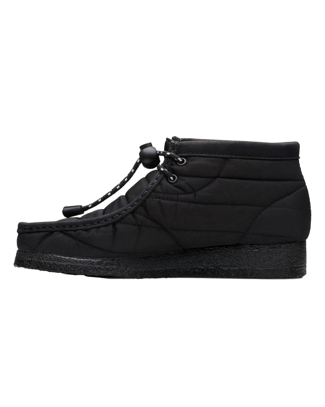 Clarks Black Wallabee Boot 26168587"