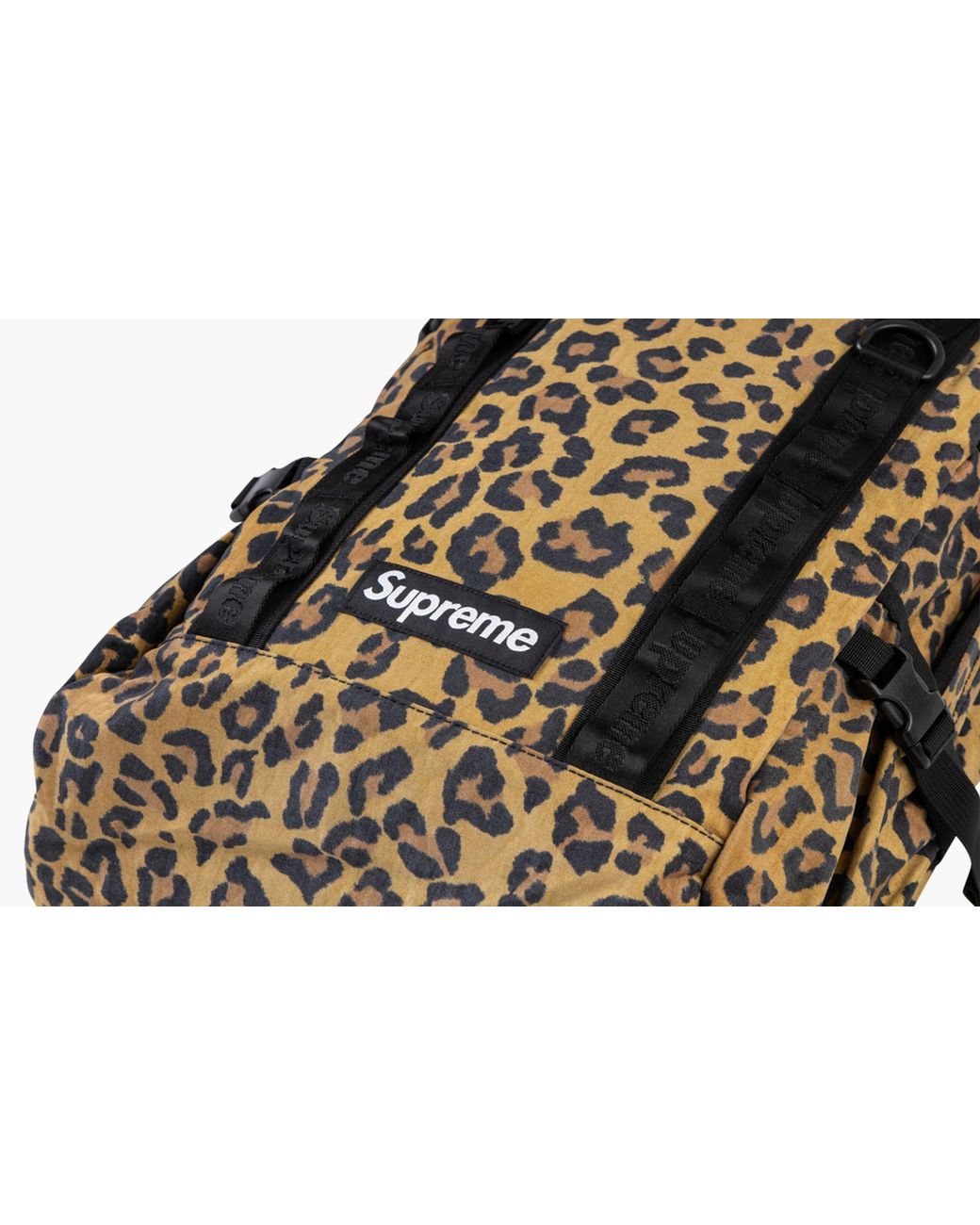 Supreme Black Backpack "Fw 20"