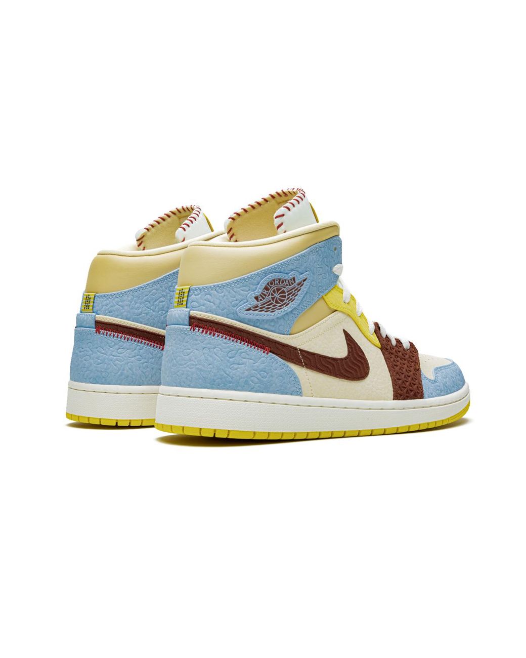 Nike Black Air 1 Mid Se "Maison Chateau Rouge Fearless" Cu2803 200" for men