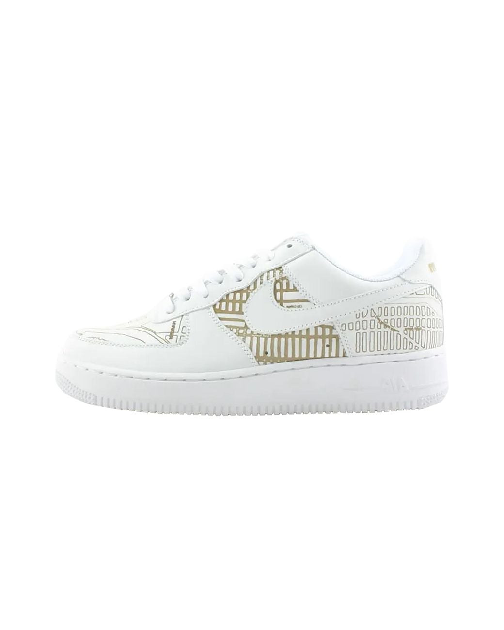 Nike Black Air Force 1 Premium "Harlem" 309096 111" for men