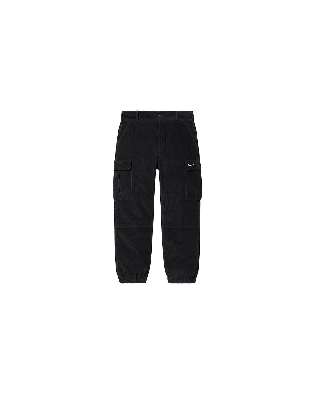 Supreme Black Nike Arc Corduroy Cargo Pant "Ss22