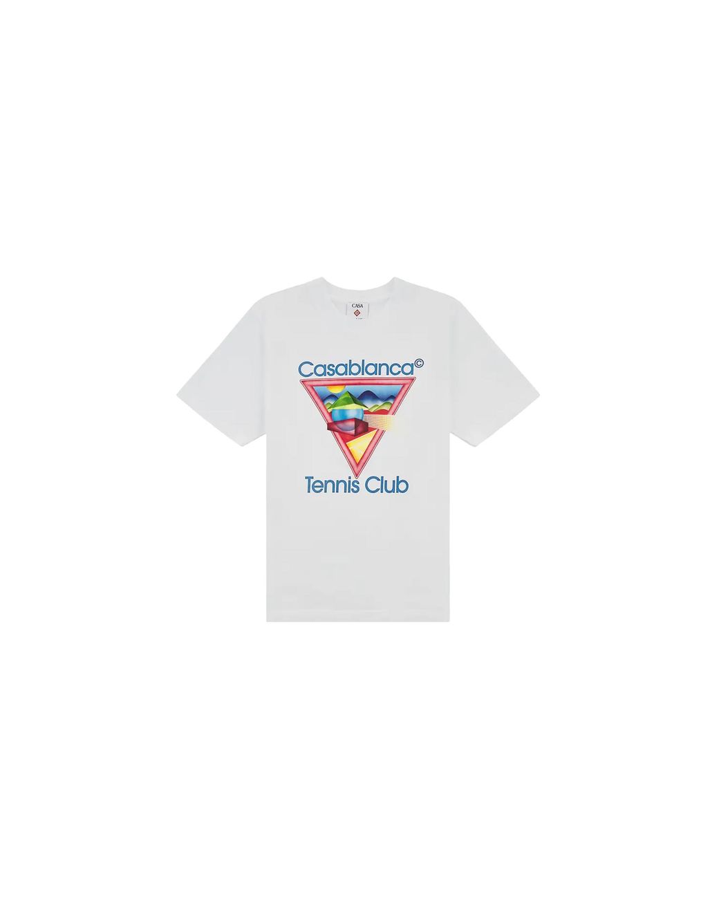 Casablanca Black Tennis Club Icon T-Shirt Mpf25 Jts 001 01" for men