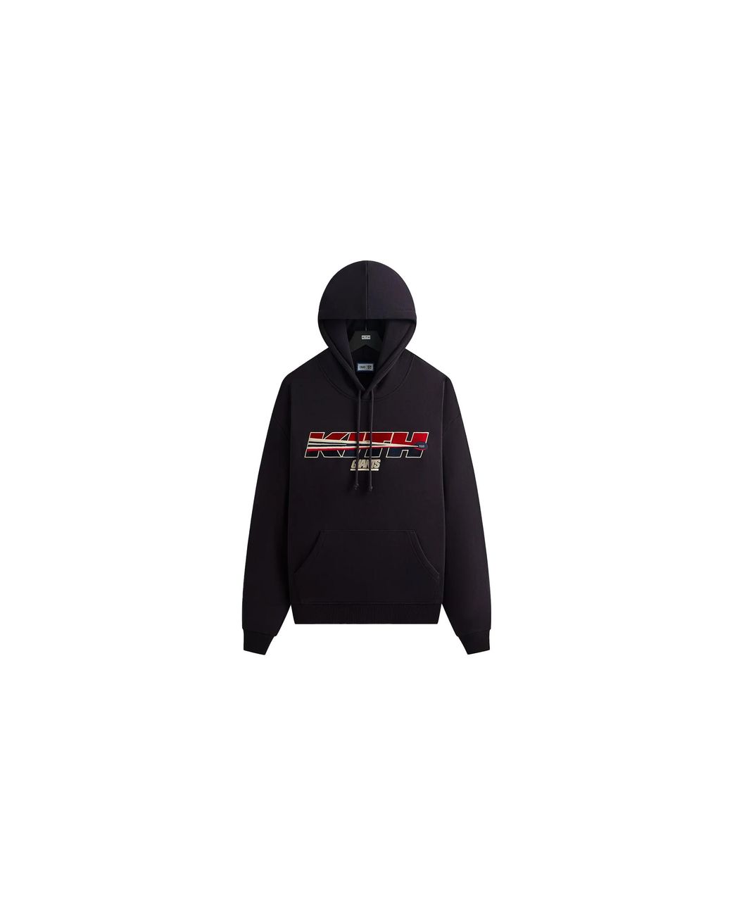 Kith Black New York Giants Vintage Nelson Hoodie "Ink" Khm033969 432" for men