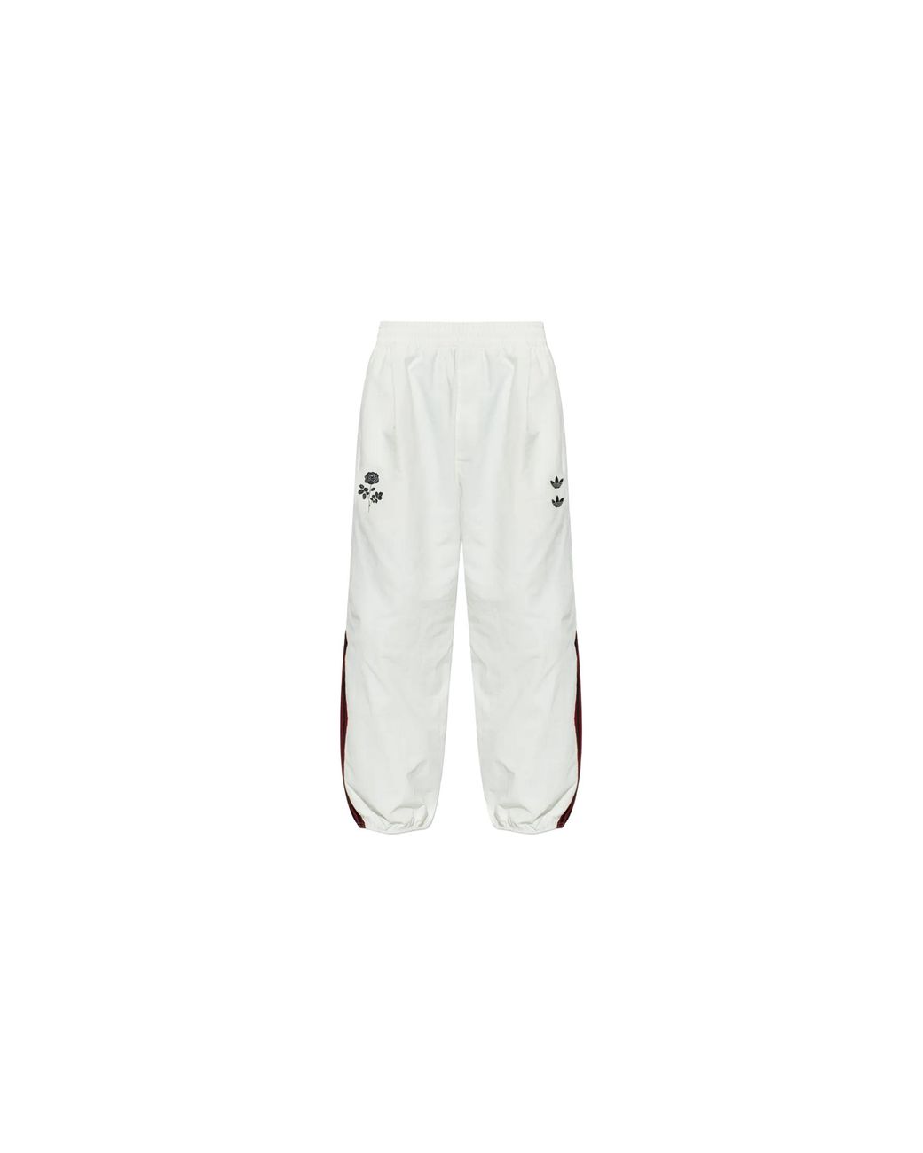 Adidas Black Woven Track Pants "Willy Chavarria for men