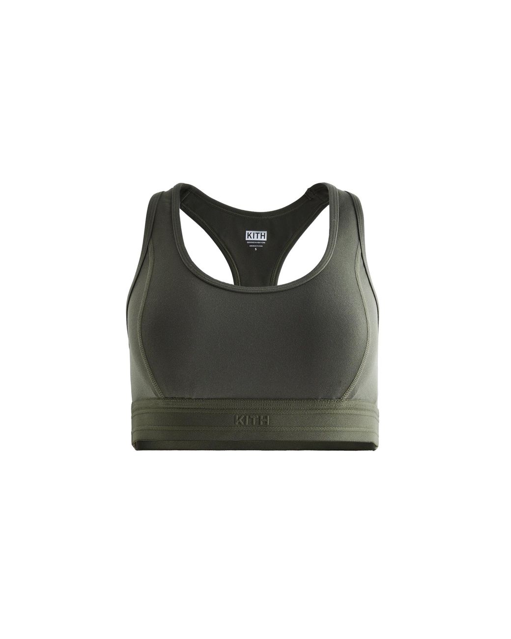 Kith Black Alex High Impact Bra Khw030231 322"