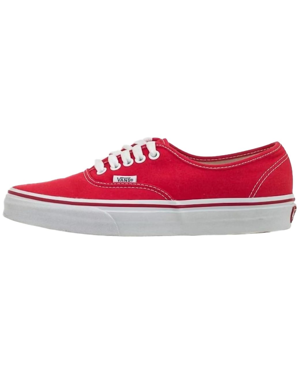 Vans Red Authentic Slim Vn 0Ee3" for men