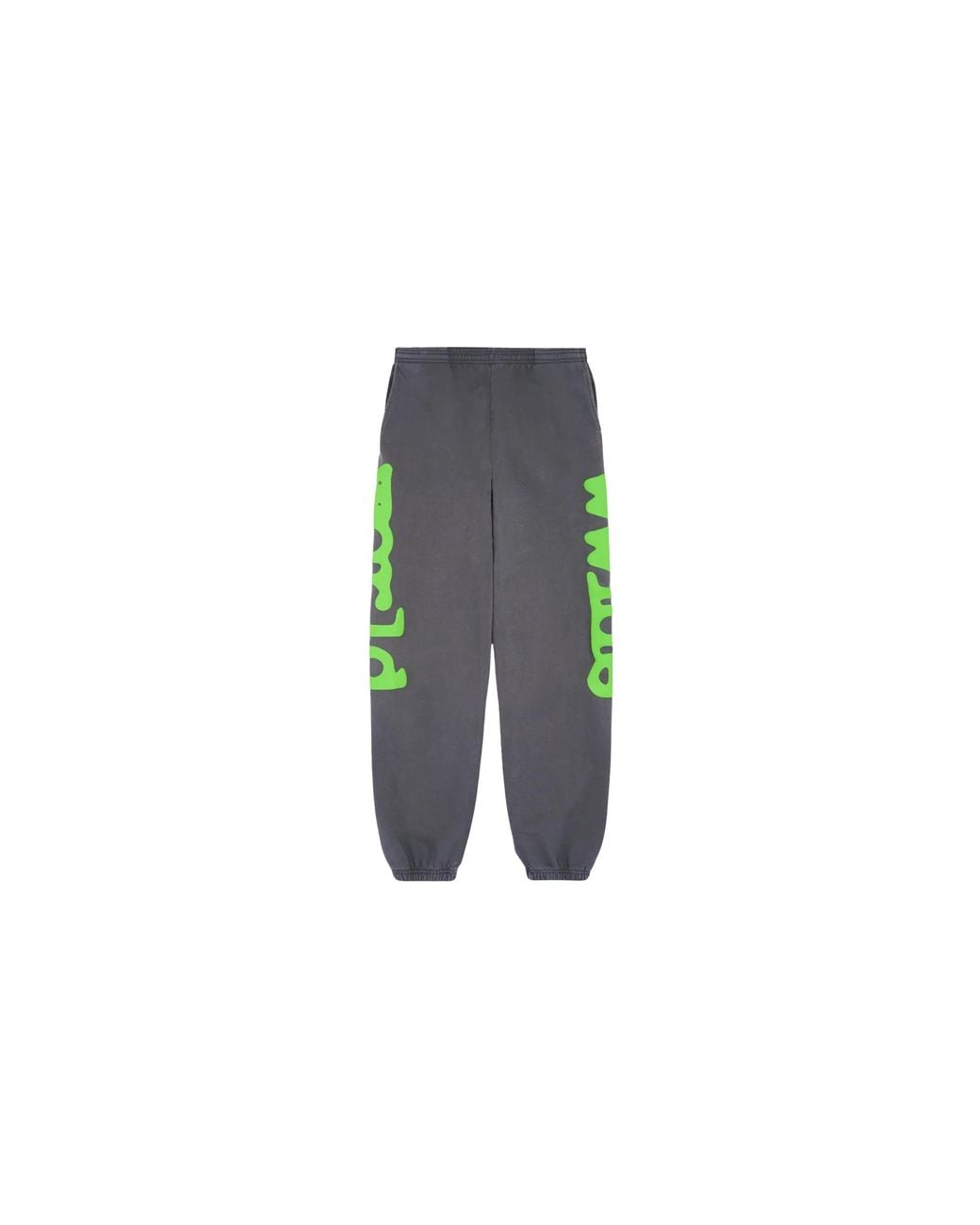 Sp5der Black Beluga Sweatpants "Slate" Belsltsp Slate"
