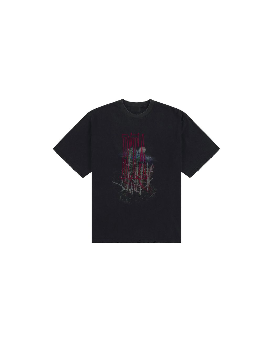 RTA Black Colin Road To Awe T-Shirt Forest" Mchpk911 T1322Bkfrt" for men