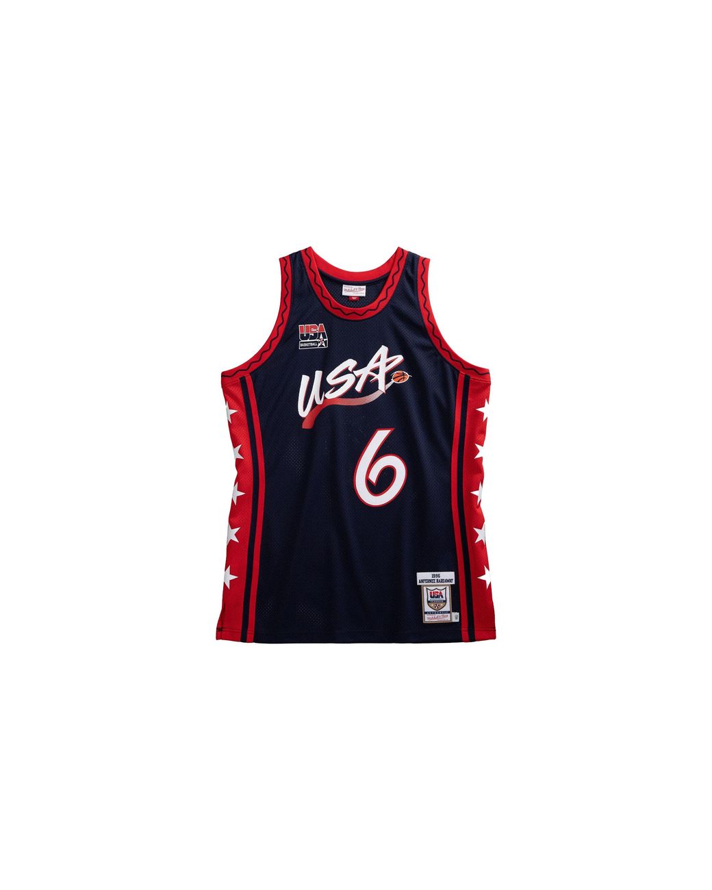 Mitchell & Ness Black Authentic Jersey Usa 1996 Penny Hardaway Ajy4Lg19094 Usanavy96Pha" for men