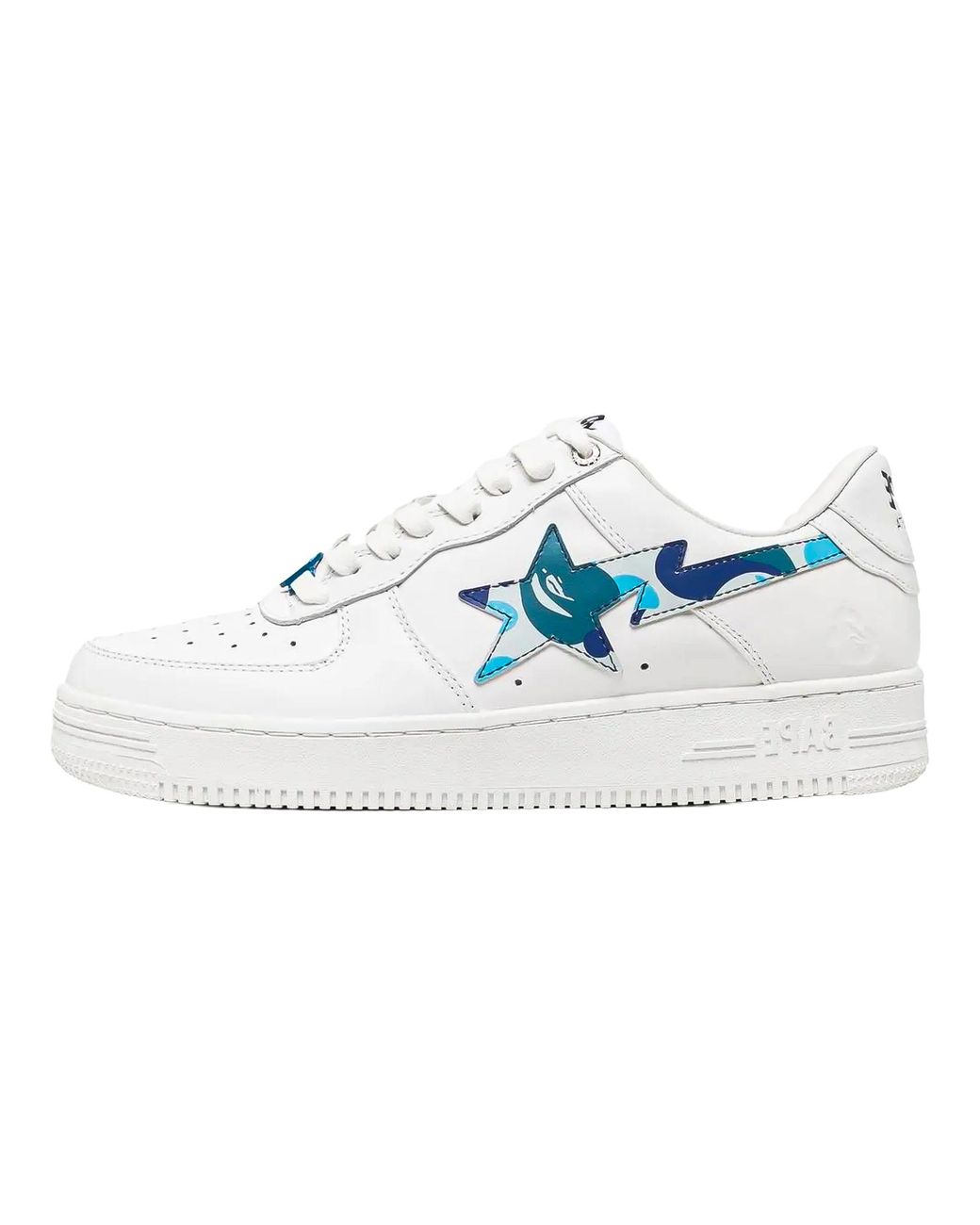 A Bathing Ape Black Sta Low "Abc Camo (2022) 1I70191005 Blu" for men