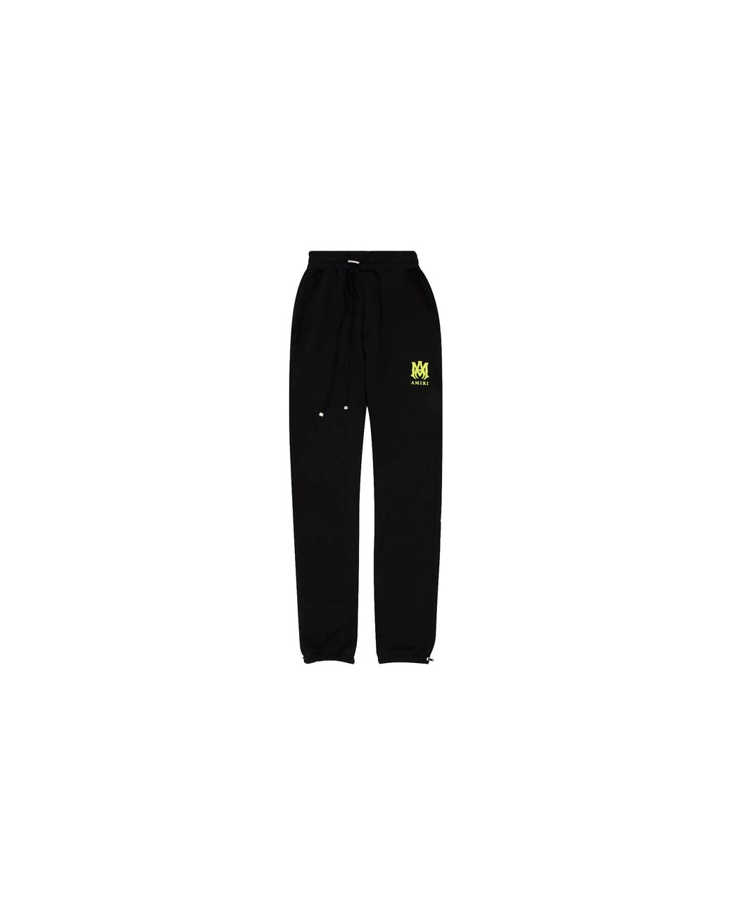 Amiri Black Ma Logo Sweatpants & Lime" Pf22Mjp037 763" for men