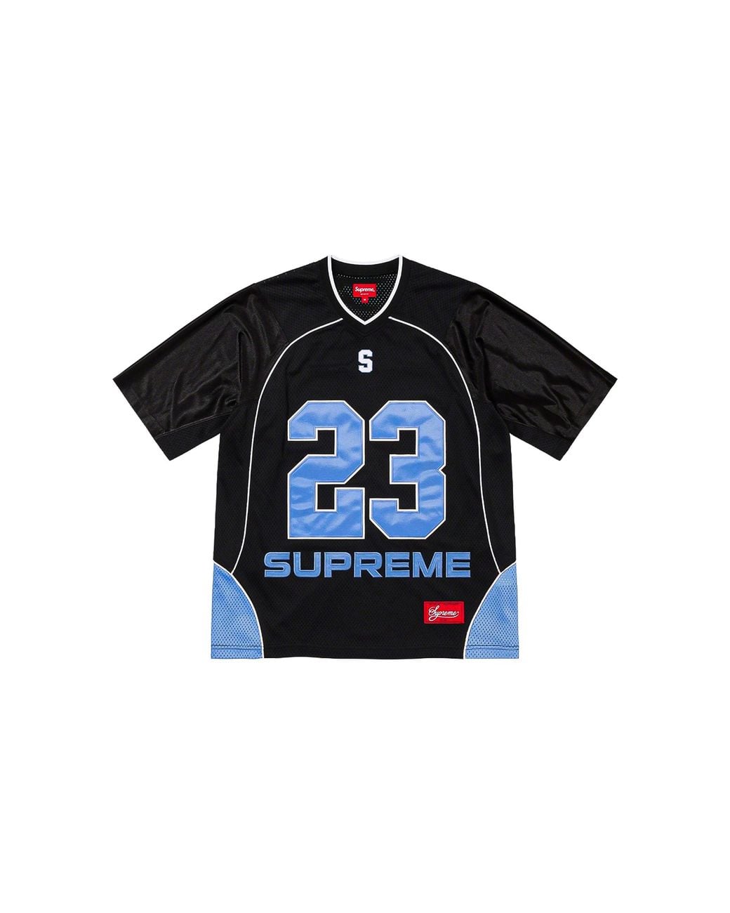Supreme Black Perfect Season Football Jersey Su28783"