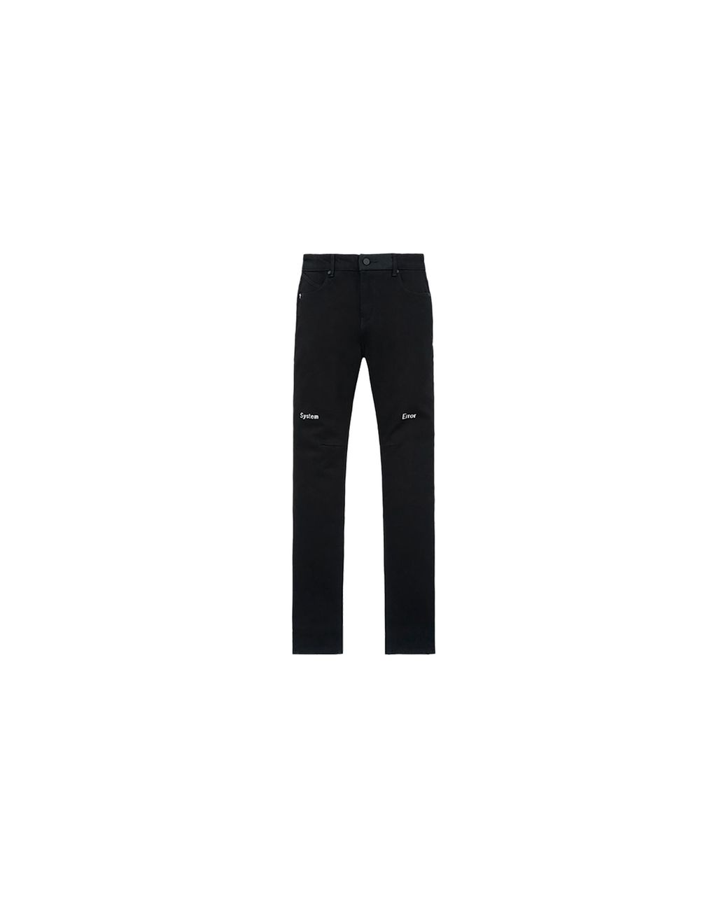 RTA Black Bryant Skinny Jeans Hologram Digital Cross" Mdgdd1148 J1205Bkhdc" for men