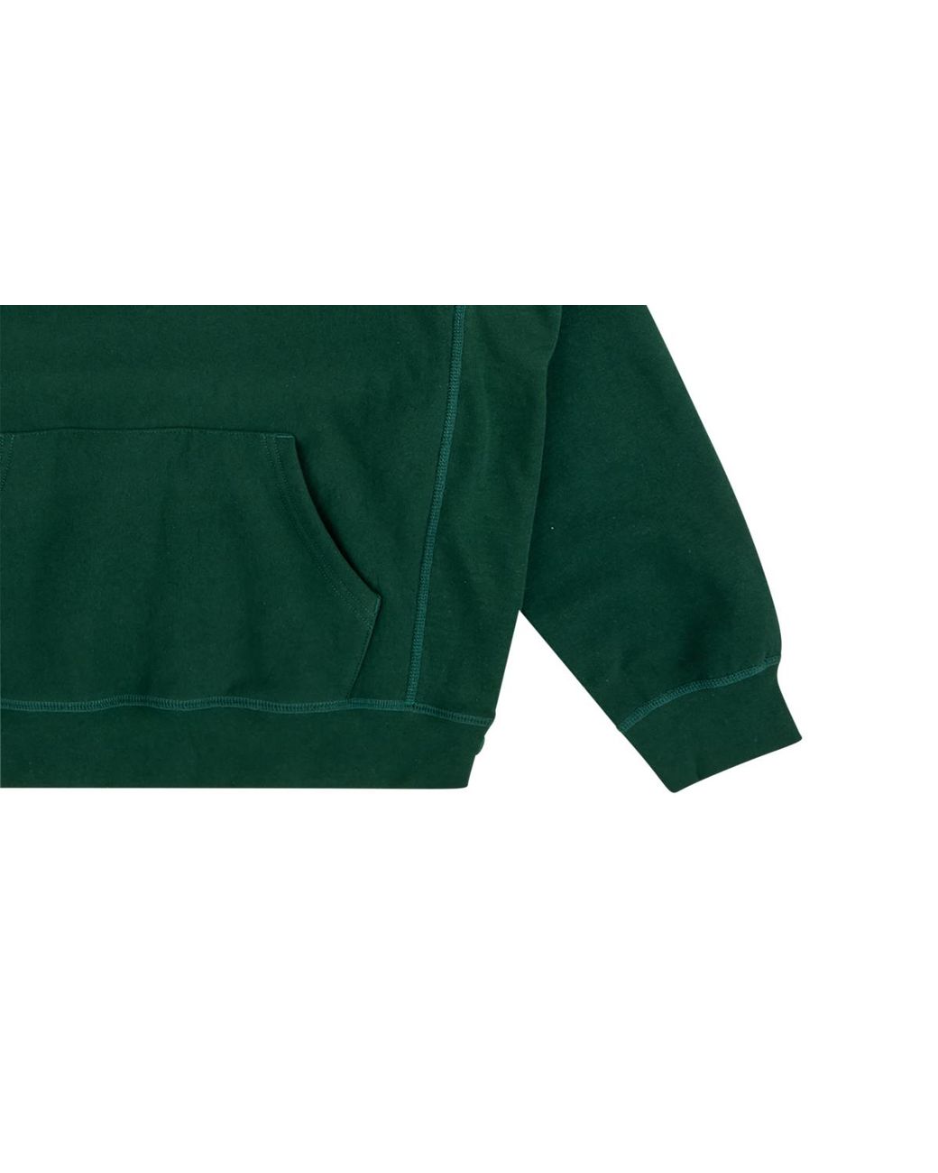 Supreme Green Le Luxe Hoodie "Ss19" Su8132"