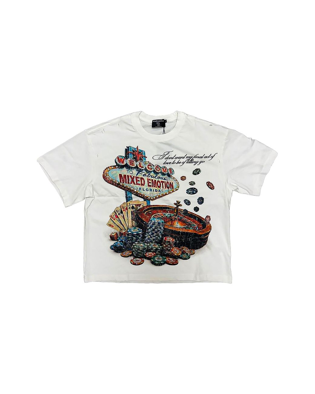 Mixed Emotions Black Lottery T-Shirt Mixe057" for men