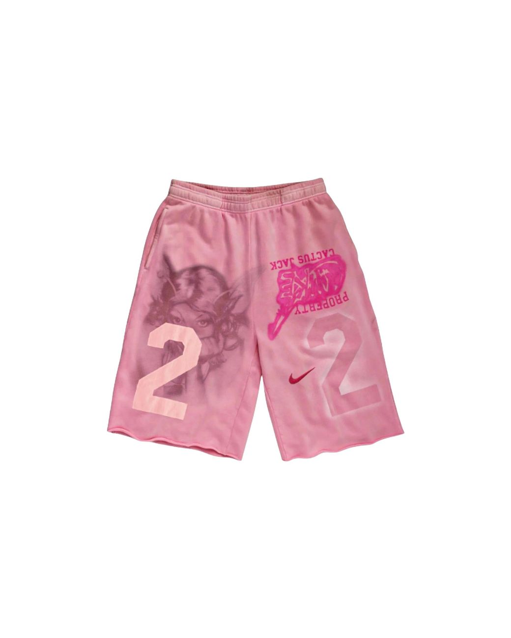 Travis Scott Pink Nike Property Of Shorts Tsuc111"