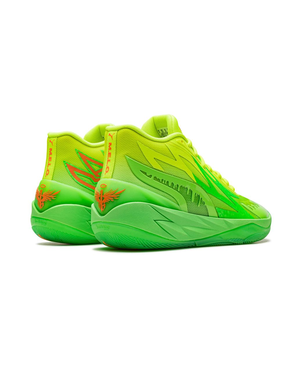 PUMA Green Lamelo Ball Mb.02 "Nickelodeon Slime" 377584 01"