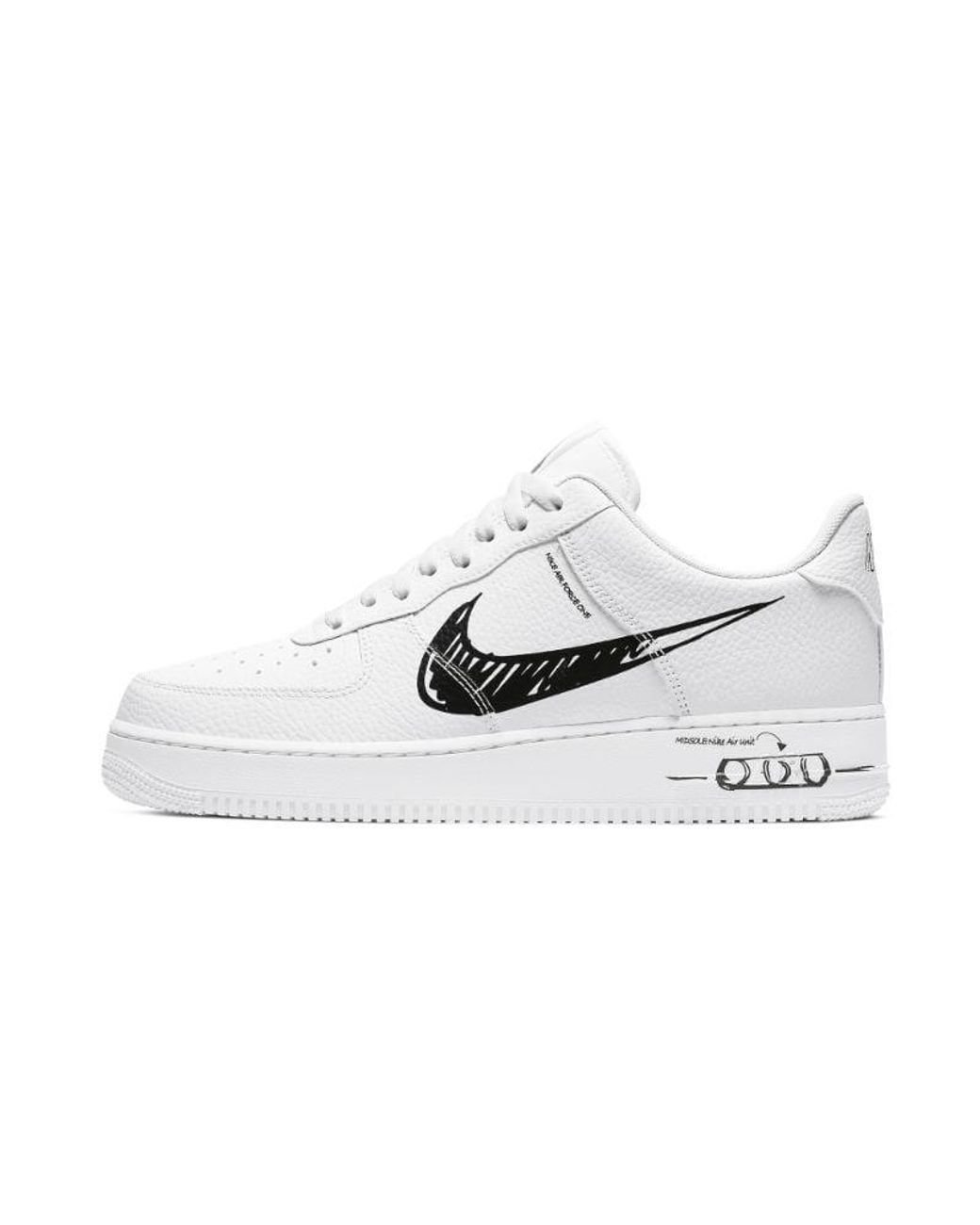 Nike air force 1 low drawing top