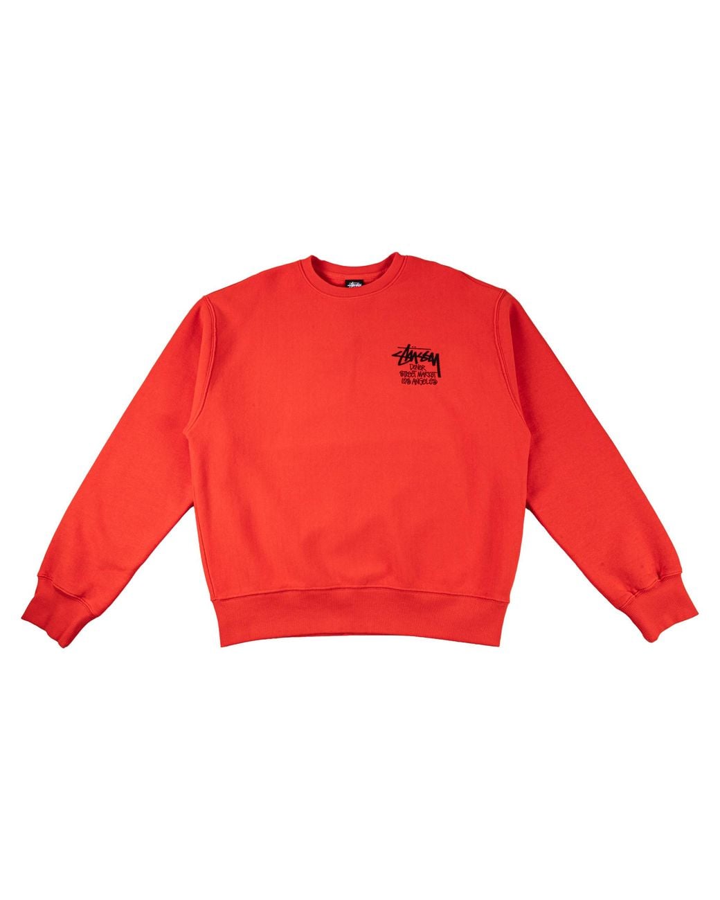 Stussy Red Dover Street Market La Exclusive Crewneck Stus554" for men