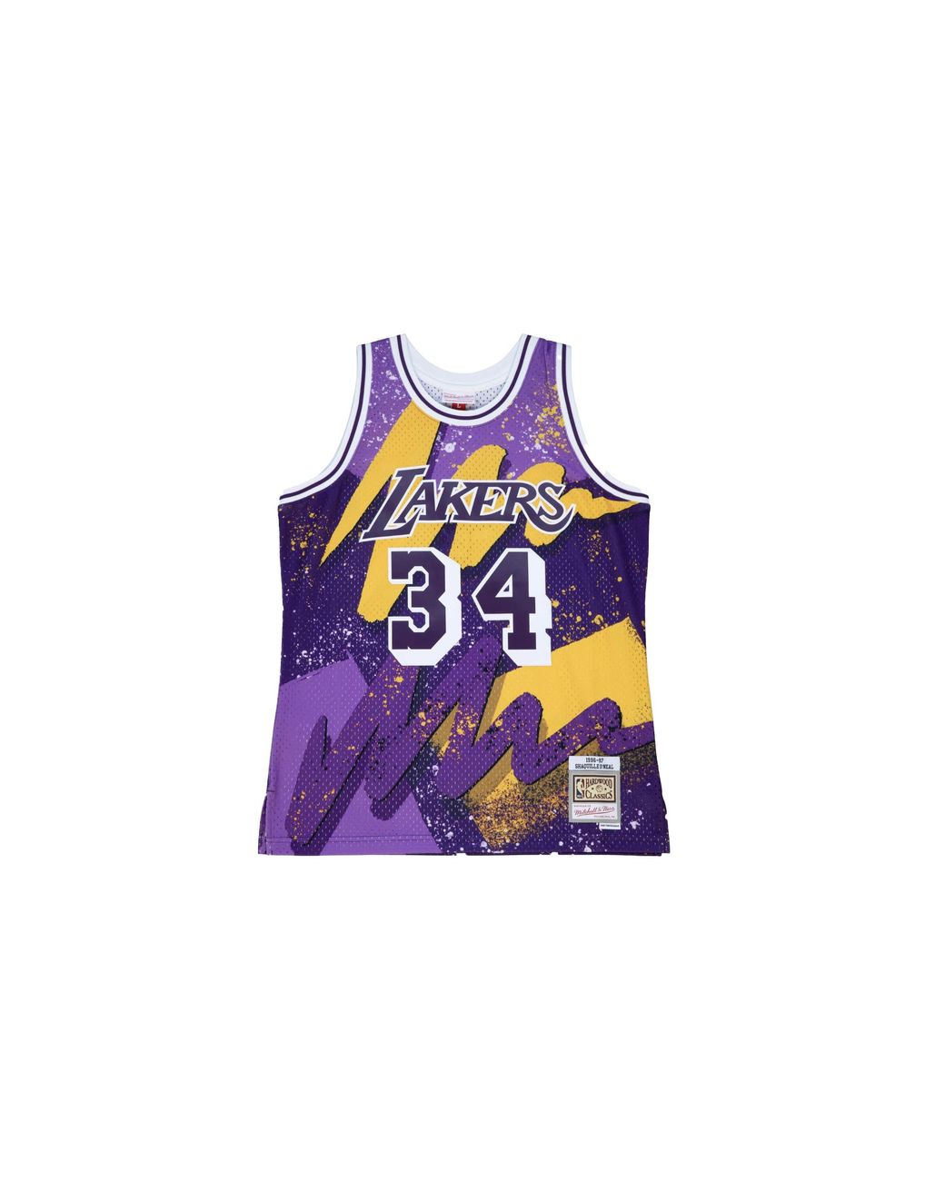 Mitchell & Ness Black Hyper Hoops Swingman Jersey "Nba La Lakers 96 Shaquille O'Neal" Tfsm1253 Lal96Sondkpr" for men