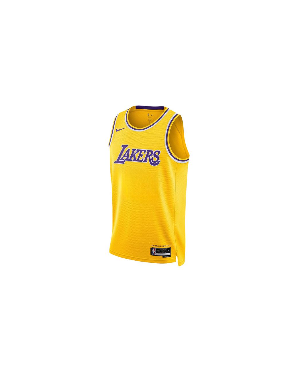 Nike Black Nba La Lakers Icon Swingman Jersey Dn2618 728" for men