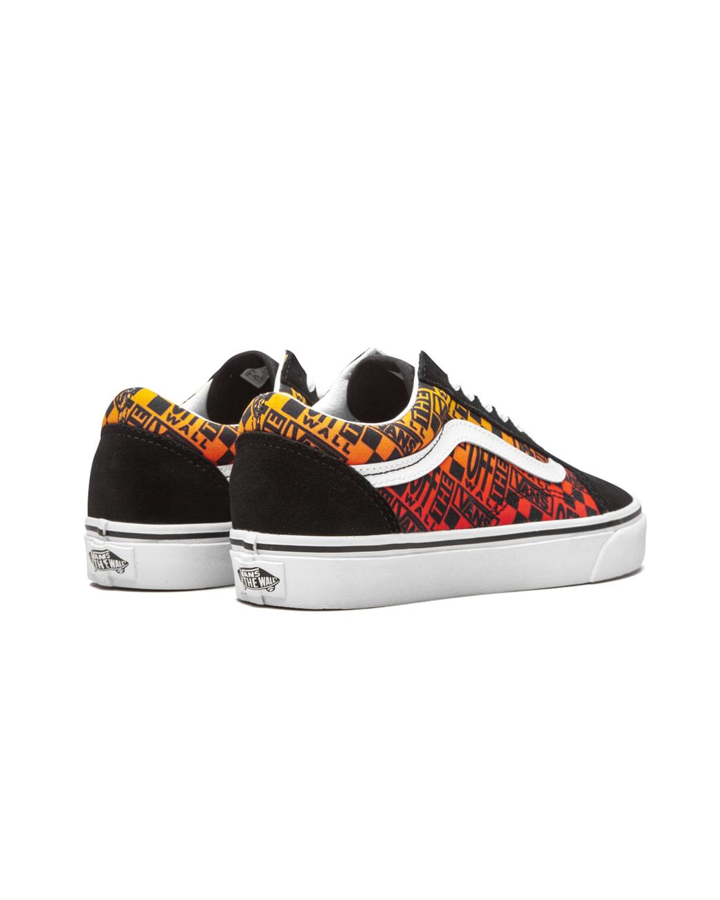Vans Black Old Skool "Off The Wall Logos for men