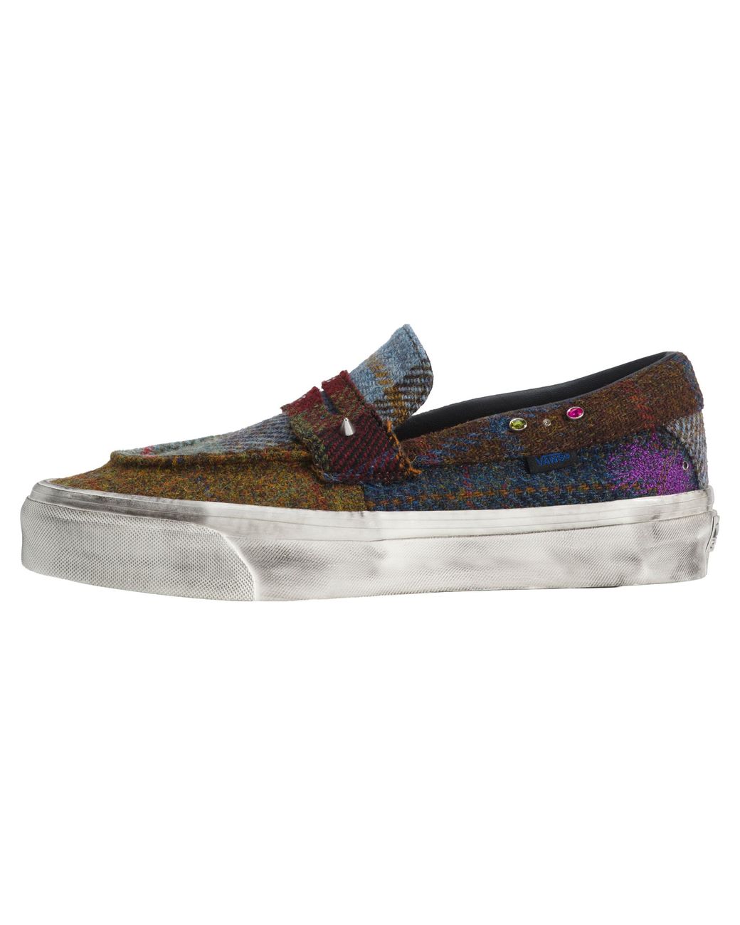 Vans Black Premium Loafer 53 "Harris Tweed" Vn000Y8Mcyl" for men