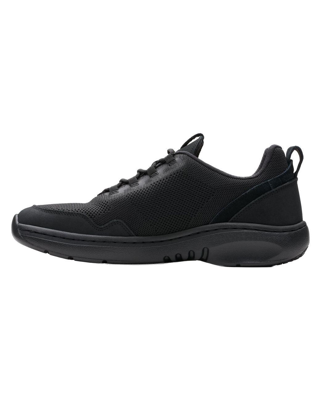 Clarks Black Pro Knit 26176116" for men