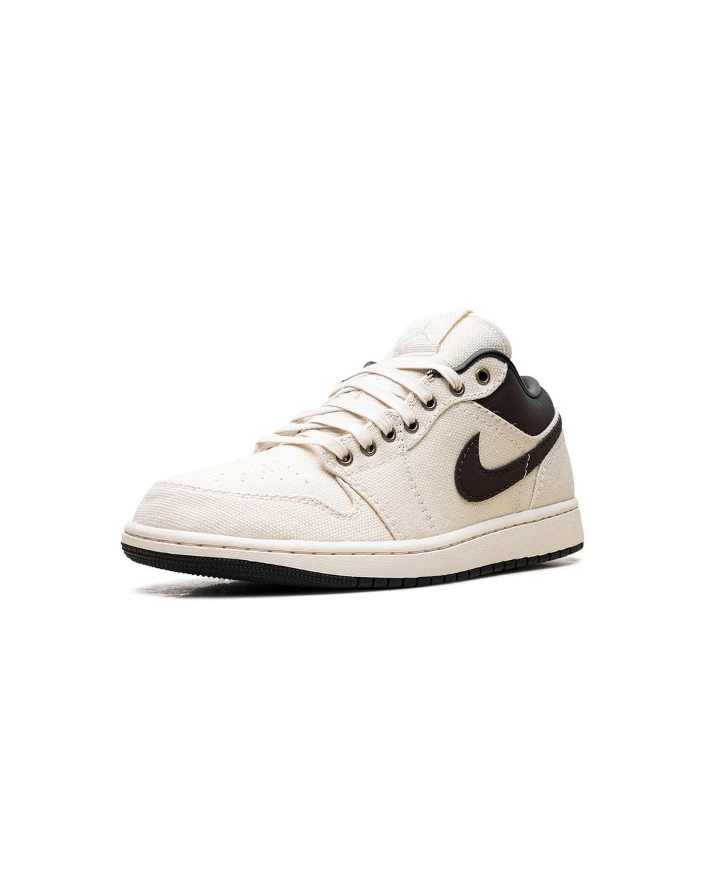 Nike Black Air 1 Low Premium "Pale Ivory Baroque" Ib8058 110" for men