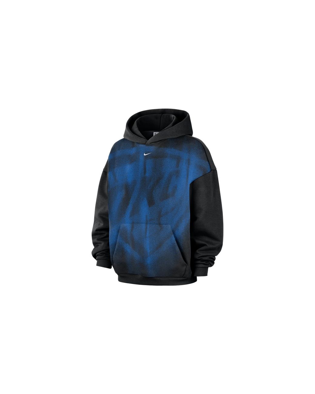Nike Blue Standard Issue Fleece Basketball Hoodie "Oklahoma City Thunder - Iq2561 010" for men