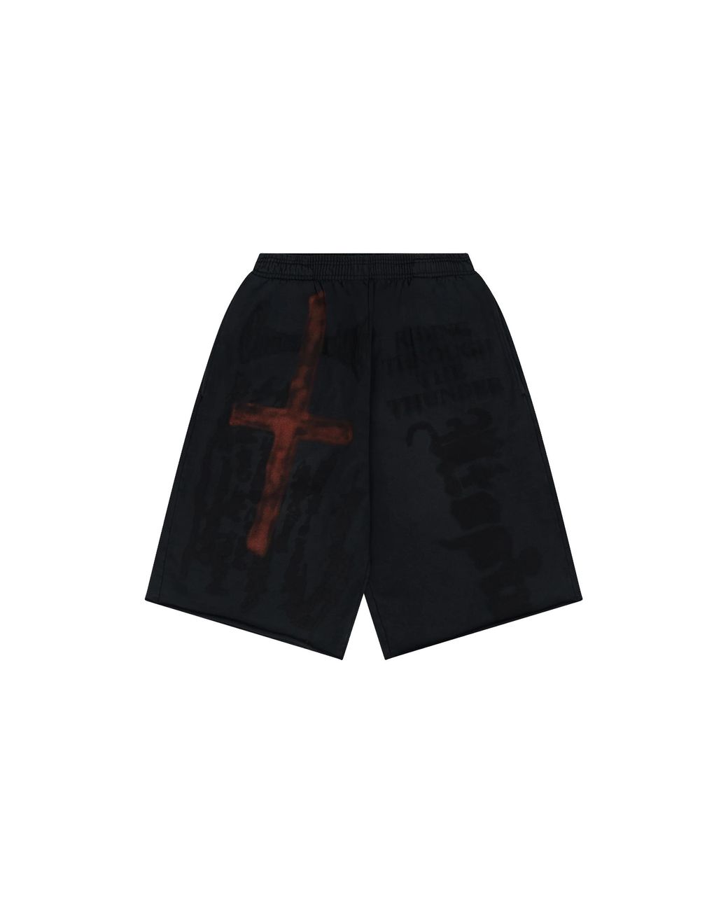 Travis Scott Black Utopia Tour Exclusive Oversized Shorts Tsuc104"