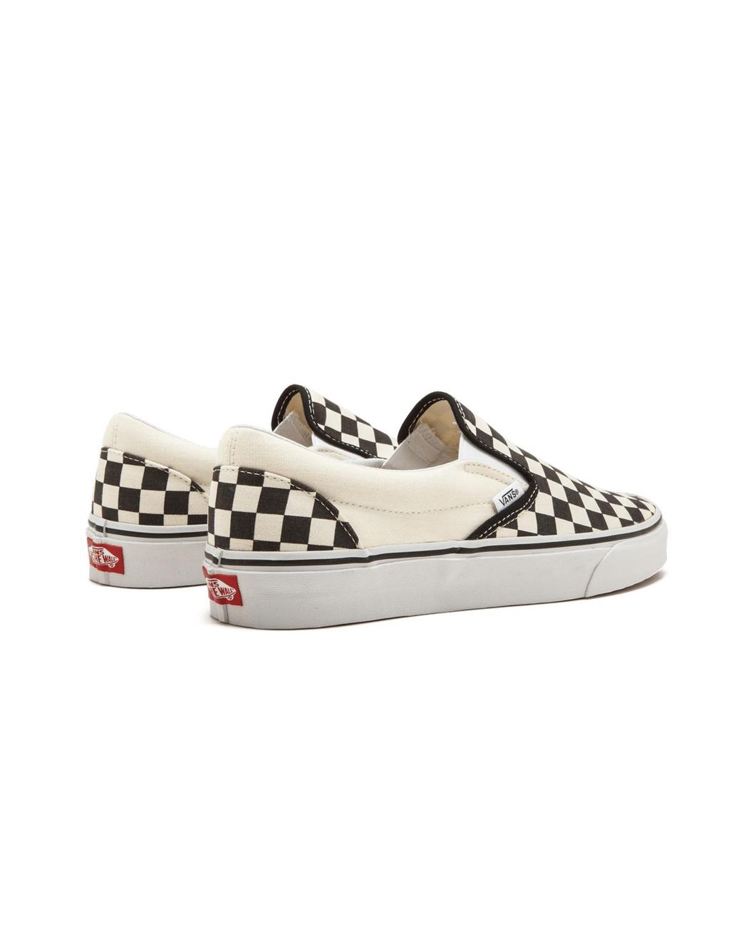 Vans Black Classic Slip-On "Checkerboard" Vn0Eyebww" for men