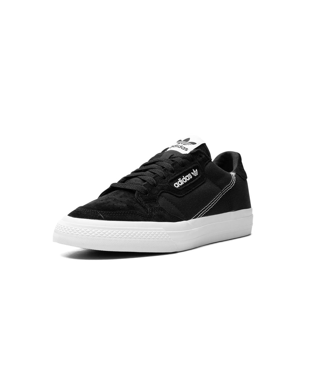 Adidas Black Continental Vulc "Core" Ef3524" for men