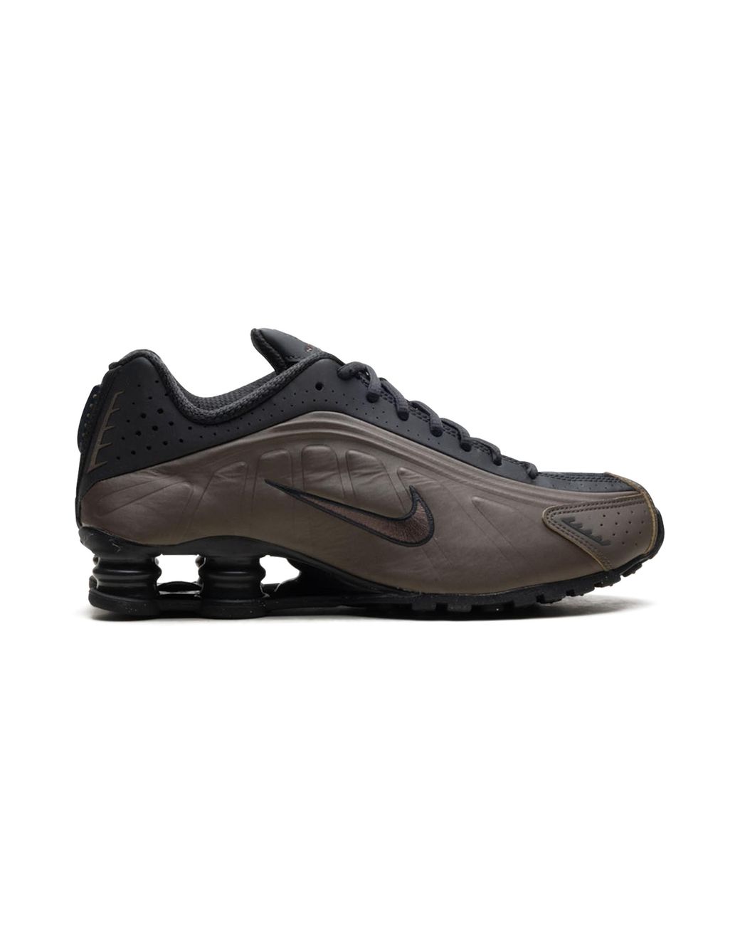 Nike Black Shox R4 "Ironstone Off Noir" Ar3565 007"