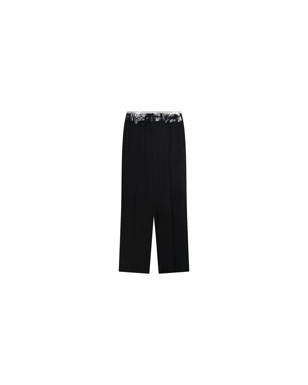 Maison Margiela Black Tape Waist Details Tuxedo Trousers Mmg Mbtm 0001" for men