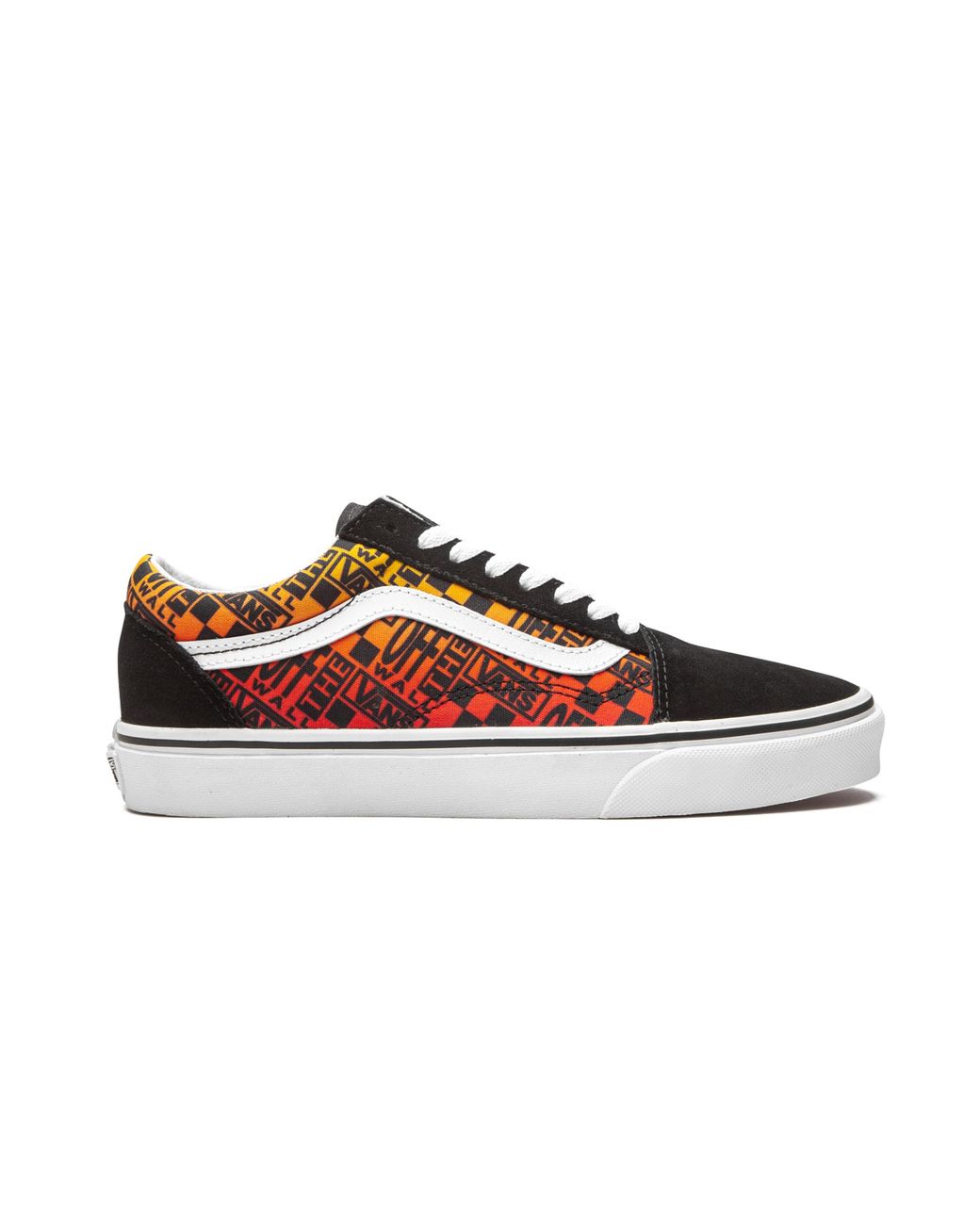 Vans Black Old Skool "Off The Wall Logos for men