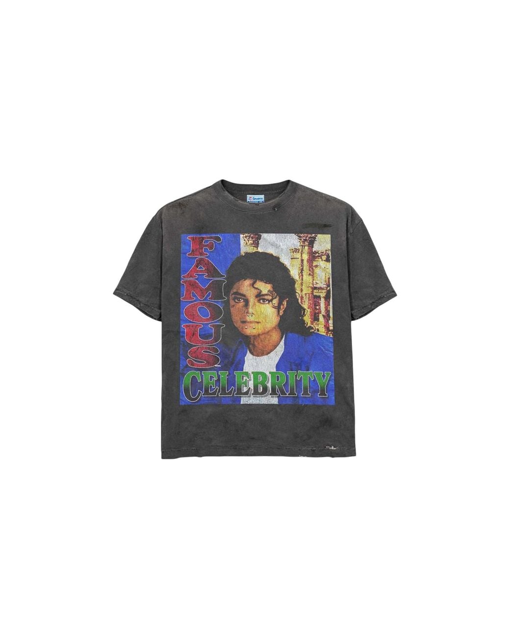 Triple Sevens Black Psychosis T-Shirt Ts7067" for men