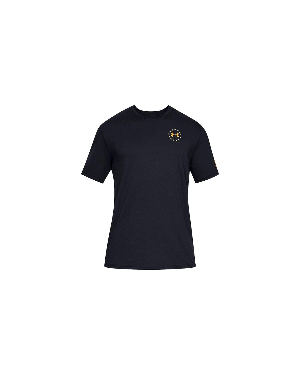 Under Armour Black Freedom Flag T-Shirt Steeltown" 1333350 003" for men