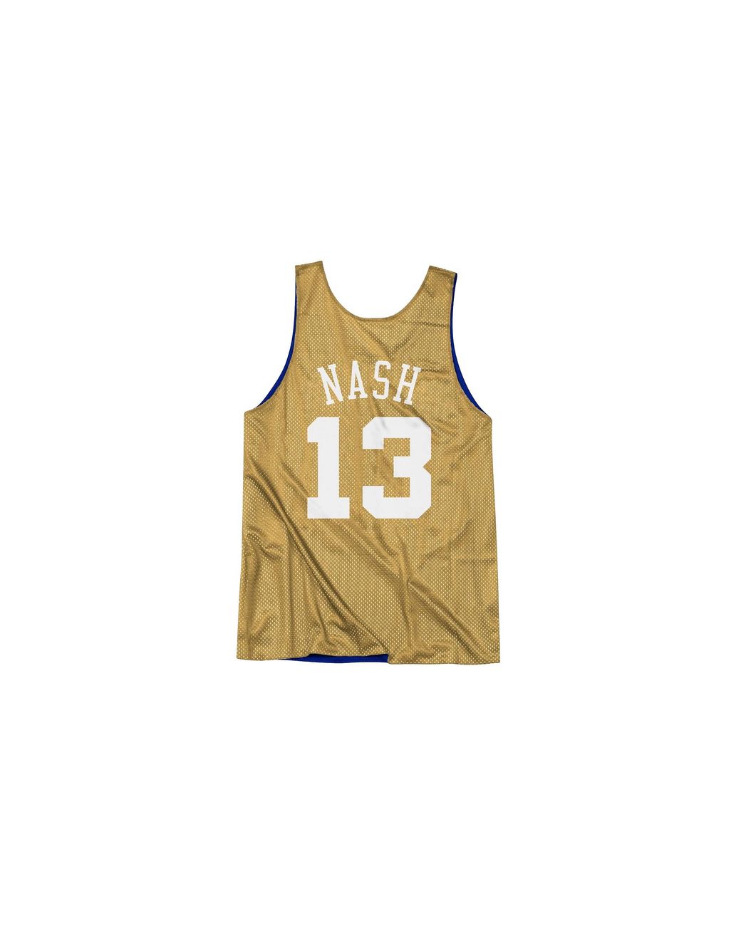 Mitchell & Ness Blue Nba Reversible Mesh Tank "2003 Dallas Mavericks Steve Nash" Msrvmi19003 Dmarygd03Sna" for men