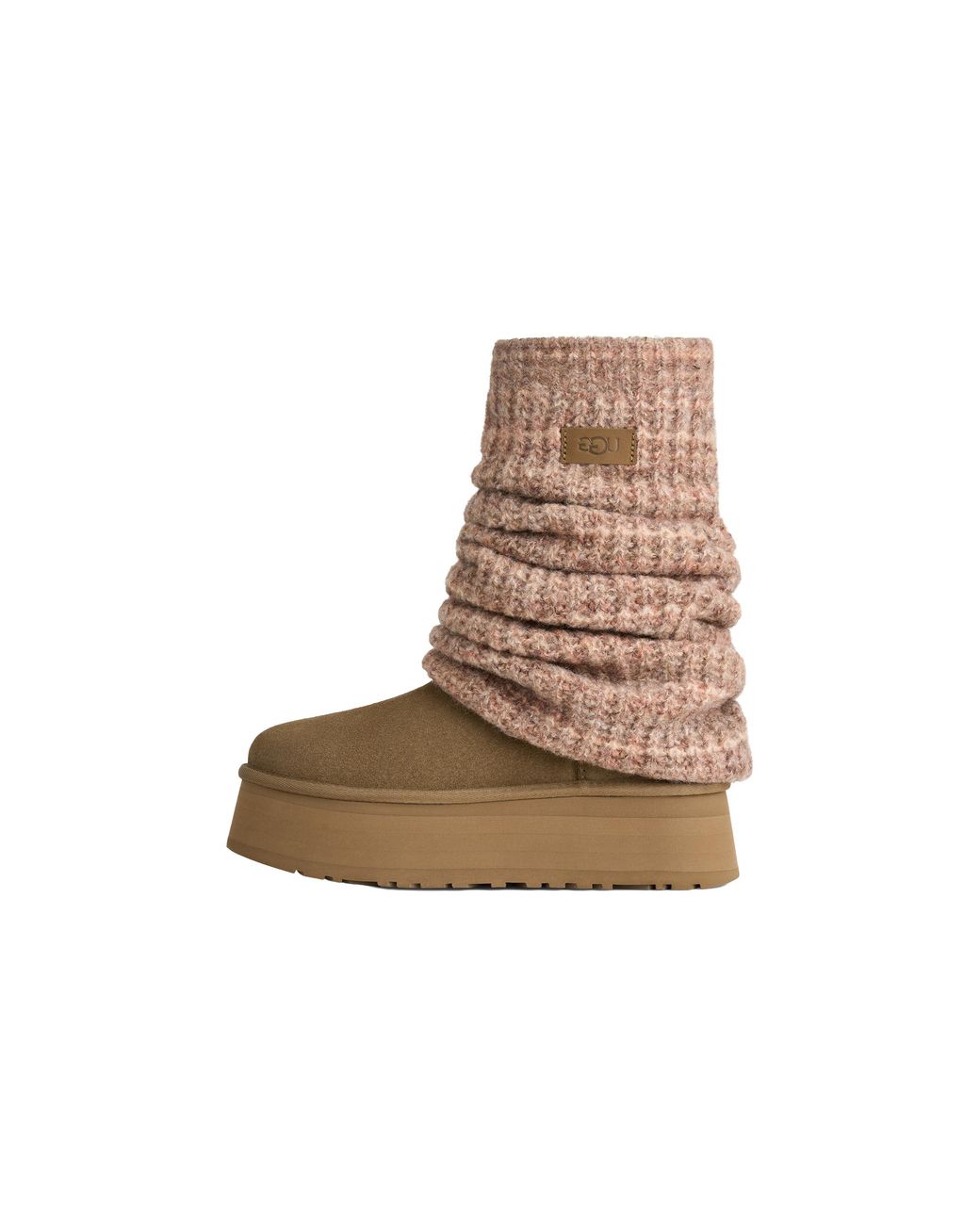 Ugg Black Classic Mini Dipper Legwarmer "Light Bronze" 1178990 Lbnz"