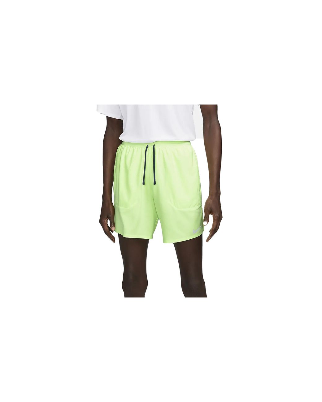 Nike Black Dri-Fit Stride 7" Brief-Lined Running Shorts "Ghost" Dm4761 358" for men