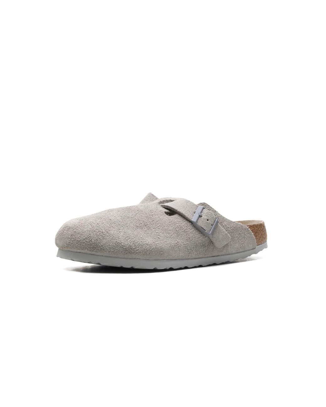 Birkenstock Black Boston Soft Footbed "Suede Stone Coin" 1020549" for men