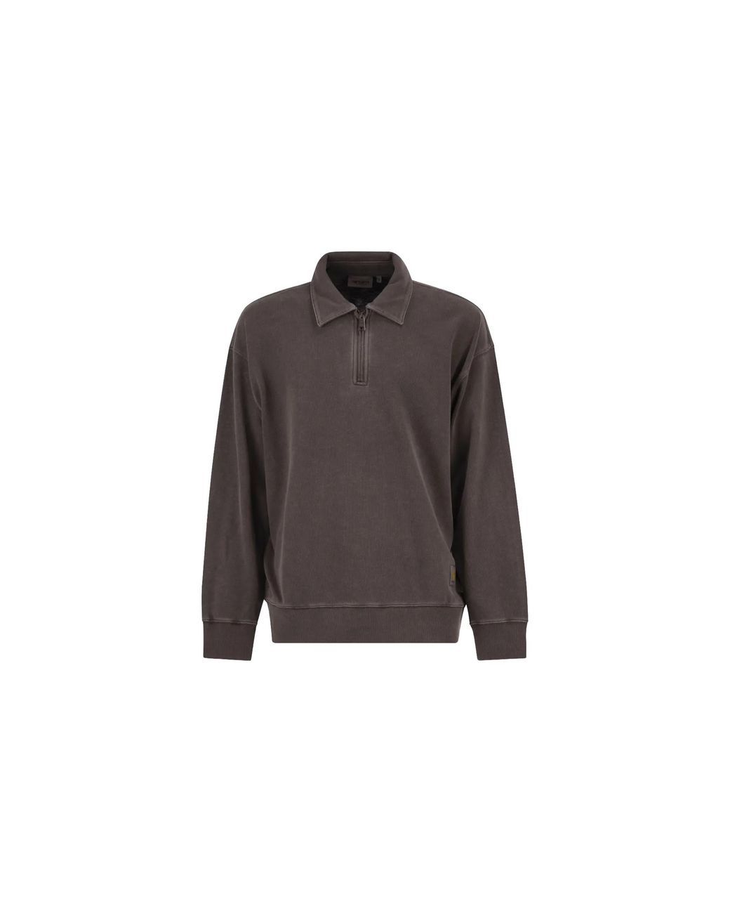 Carhartt Black Harper Polo "Tobacco Garment Dyed" I036893 47Gd" for men