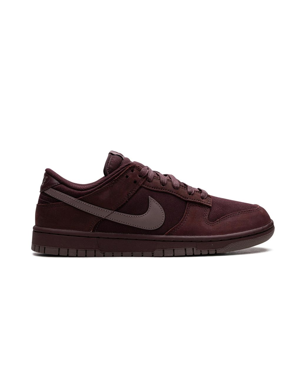 Nike Brown Dunk Low "Burgundy Crush" Fb8895 600" for men