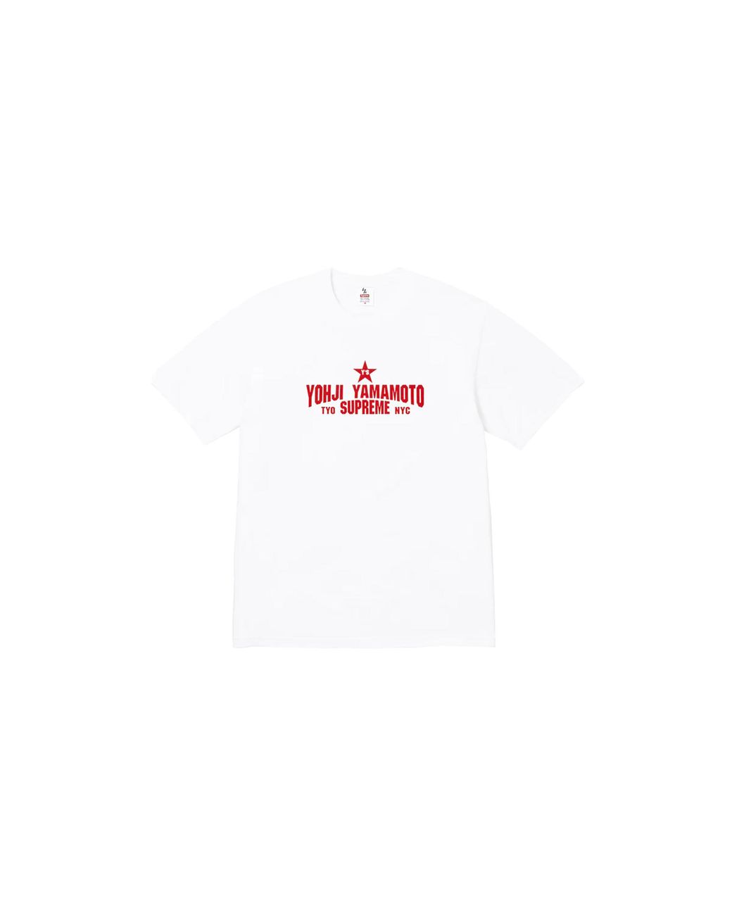Supreme Black Y's By Yohji Yamamoto Star T-Shirt "Fw25