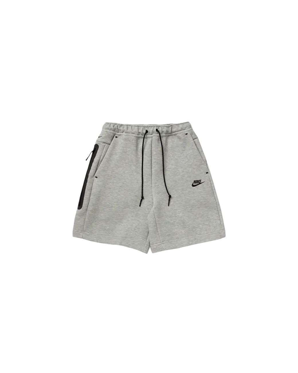 Nike Black Tech Fleece Shorts "Dark Heather" Im0693 063" for men