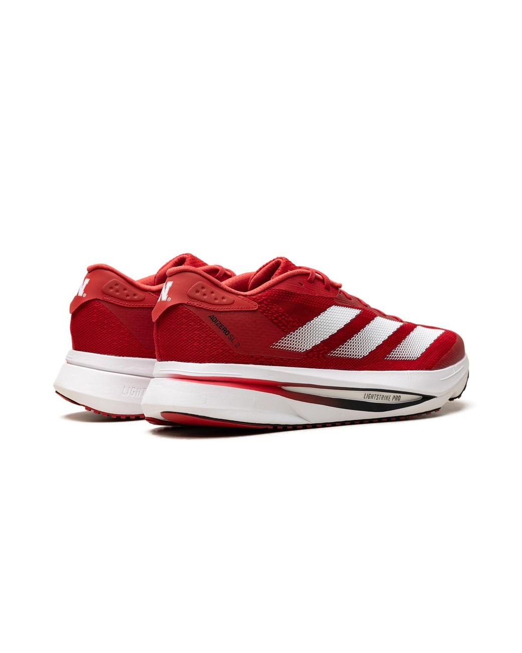 Adidas Black Adizero Sl 2 "Collegiate Pack Nebraska" Jq0245" for men
