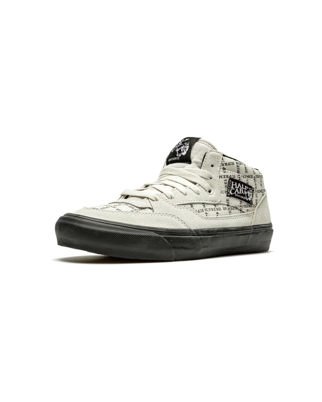 Vans Black Half Cab Pro Supreme "Supreme for men